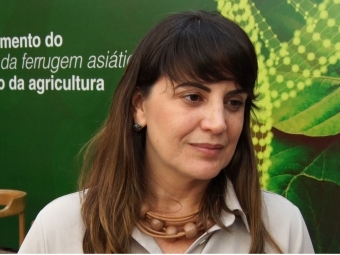 Francismar Guimarães - Pesquisadora da Embrapa Soja - Divulgação do mapeamento genômico da Ferrugem - Bayer - Embrapa - 16:9