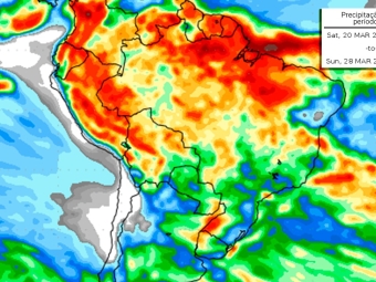 Precipitação 10 dias 12/03