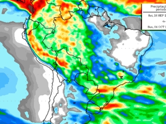 Precipitação 10 dias 18/09