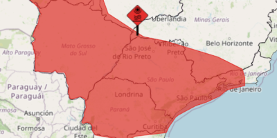 Onda de calor deixa 8 estados do Centro-Sul sob alerta vermelho de grande perigo