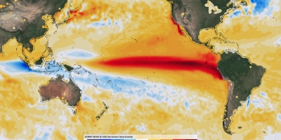 El Niño chega a patamar muito forte e pode intensificar calor e chuva irregular no Brasil