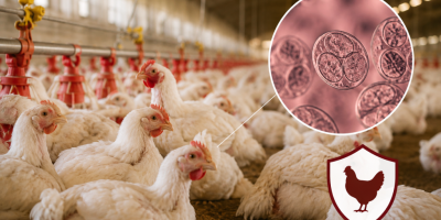 Avicultura ganha eficiência com controle contínuo da coccidiose até o abate