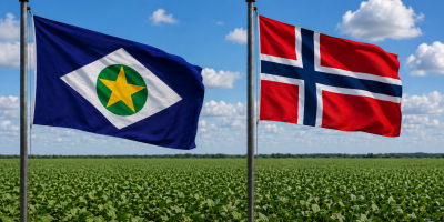 Soja e fertilizantes ligam Mato Grosso à Noruega além da disputa na Copa 2026