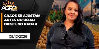 Boa tarde Agro - Grãos se ajustam antes do USDA; Diesel no radar