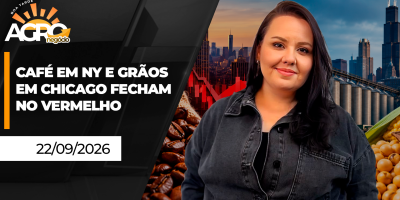 Boa tarde Agro - Café em NY e grãos em Chicago fecham no vermelho