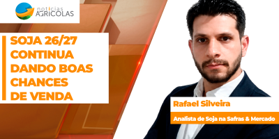 Mercado brasileiro de soja vive momento muito positivo para vendas do disponível e, principalmente safra nova