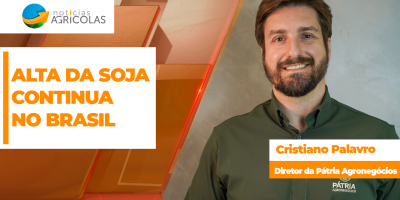 Preços da soja continuam subindo no Brasil, apesar de correções em Chicago