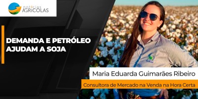 Demanda chinesa e alta do petróleo ajudam soja a subir em Chicago nesta sexta-feira, apesar de semana encerrar no negativo