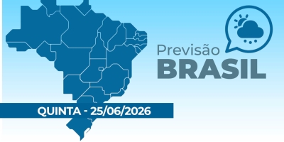 Acompanhe a previsão do tempo para todo o Brasil