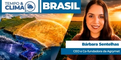 Bloqueio atmosférico no Brasil Central inibe avanço das chuvas e dá chances para um veranico; tempestades avançam sobre o Sul