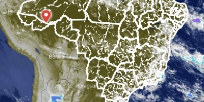 Tempo seco predomina no interior do Brasil nesta terça-feira (3), enquanto chuva se concentra no litoral