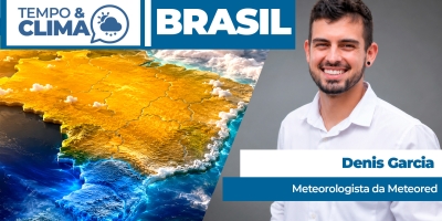 Previsão do tempo para todo o Brasil - 09-07-2026