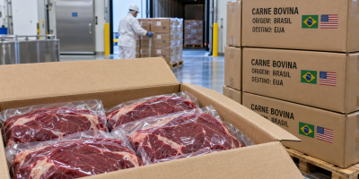 EUA compram 42% mais carne brasileira em setembro, mas avanço não compensa queda das exportações totais