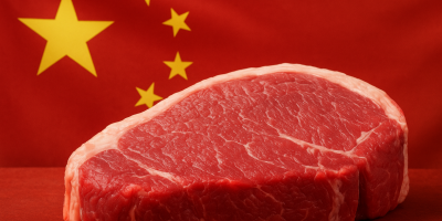 China cria cotas e impõe tarifa adicional de 55% às importações de carne bovina
