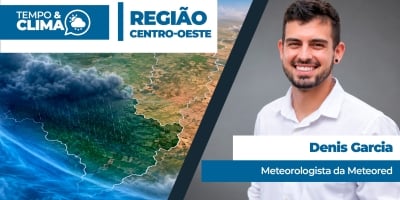 Previsão do tempo para a região CENTRO OESTE