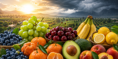 El Niño deve impactar produção e comercialização de frutas na América do Sul e elevar volatilidade da oferta
