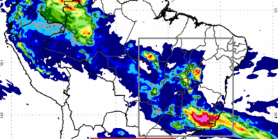 Chuva se espalha pelo país neste fim de semana e alcança o Matopiba
