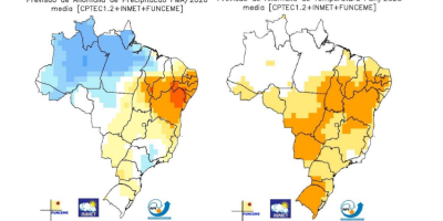 Prognóstico do Inmet para o trimestre indica calor acima da média e chuva irregular no Centro-Oeste, Sudeste e Sul