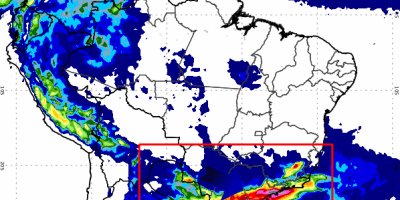 Ciclone intensifica temporais no Sul e leva chuva forte a São Paulo e Mato Grosso do Sul