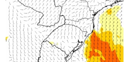Novo ciclone ameaça o Sul com chuva forte e rajadas de até 100 km/h
