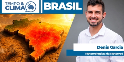 Ciclone provoca temporais e derruba temperaturas no Sul. Outras regiões enfrentam calor de 40ºC