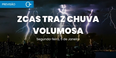 Confira a previsão do tempo para esta segunda-feira (05) para todo o Brasil