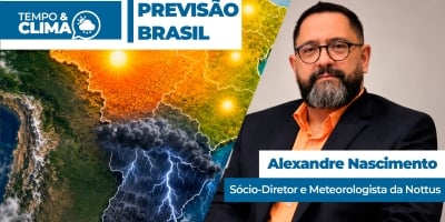 Veja a previsão do tempo para todo o Brasil em 01-07-2026