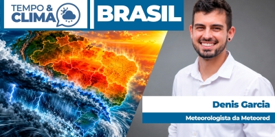 É muita chuva! Ciclone avança e tráz chuva de volta ao Centro-Sul. Calor persiste em outras regiões