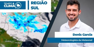 Previsão do tempo para a região sul