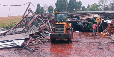 Chuvas castigam o Sul, deixam prejuízos no campo e nova frente fria já está no radar
