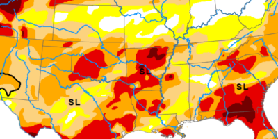 EUA 26/27: Nova safra começa com El Niño no radar e seca alcançando áreas importantes de produção