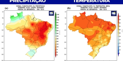 Inmet divulga projeção agroclimática para o inverno de 2026
