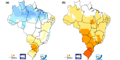 Inmet: Outono deve ter chuva irregular e calor acima da média, com efeitos sobre lavouras no Brasil