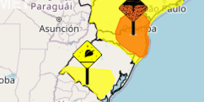 Região Sul tem possibilidade de tempestade e geada durante o final de semana
