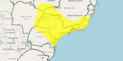 São Paulo, Rio de Janeiro e áreas de MG, ES, GO, MS e PR têm alerta para onda de calor até a tarde do Natal