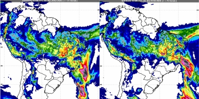 Sistema de baixa pressão mantém risco de chuva em áreas do Sudeste e amplia instabilidades no Nordeste