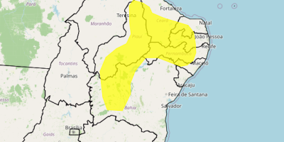 Áreas do Nordeste seguem com calor e baixa umidade nos próximos dias