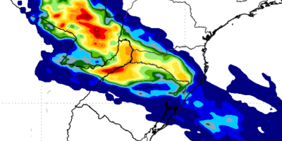 Chuva volta a atingir áreas da Região Sul no final desta semana