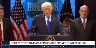 Trump diz que vai impor tarifa global de 10%