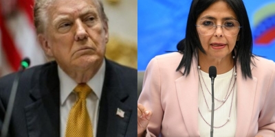 Presidente interina da Venezuela oferece cooperação com EUA após Trump ameaçar novo ataque