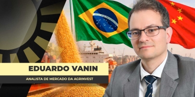 Programa de exportações de soja do Brasil cresceu para destinos não China e com destaque para os corredores norte do país