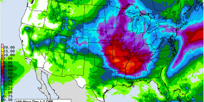 Clima nos EUA traz alertas ao produtor americano, mas ainda não impacta soja e milho em Chicago