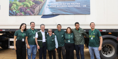Ministro André de Paula participa de ato simbólico de exportação de uvas com oportunidades abertas pelo Acordo Mercosul-União Europeia