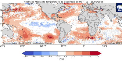 Inmet lança novos mapas para identificação dos fenômenos La Niña e El Niño