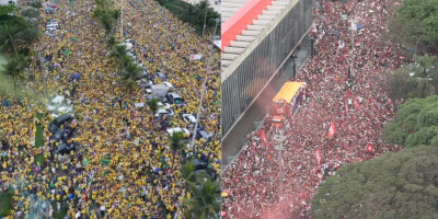 Candidatos à Presidência reúnem apoiadores no último dia de campanha
