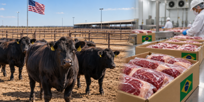 EUA têm menor abate desde 1963 e reforçam espaço para carne importada