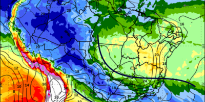 Chuva forte e temporais ameaçam Sul e Sudeste, enquanto calor e seca castigam outras regiões