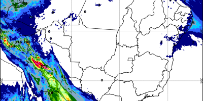 Ciclone extratropical muda o tempo no Sul e leva chuva ao Sudeste nos próximos dias
