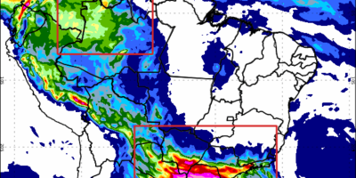 Ciclone e frente fria levam chuva forte a várias regiões do Brasil nesta semana