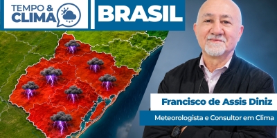 Sul em alerta para tempestades ao longo da próxima semana